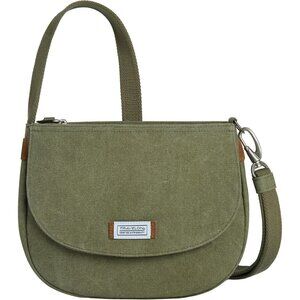 Unisex Canvas Crossbody Bag Anti-Theft RFID Lock Durable Travel Statement